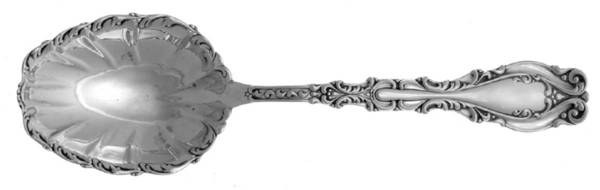 Josephine (Sterling, 1890, No Monograms) Preserve Spoon