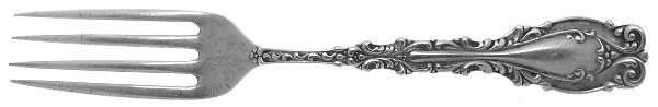 Josephine (Sterling, 1890, No Monograms) Solid Youth Tea Fork