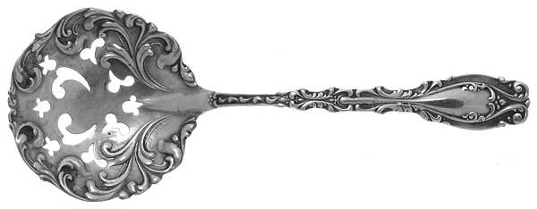 Josephine (Sterling, 1890, No Monograms) Solid Bon Bon Spoon
