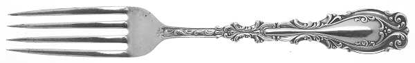 Josephine (Sterling, 1890, No Monograms) Fork