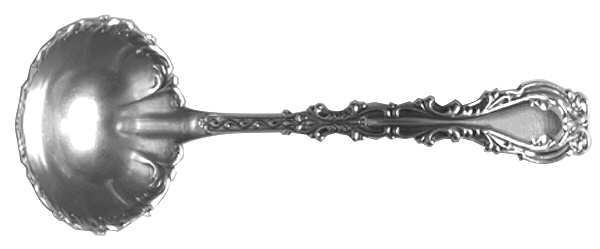 Josephine (Sterling, 1890, No Monograms) Solid Gravy Ladle