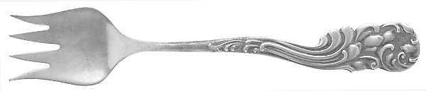 Marquise (Sterling, 1889) Large Ramekin Fork