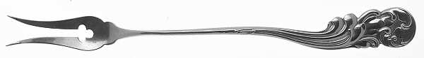 Marquise (Sterling, 1889) Two-Tine Butter Pick
