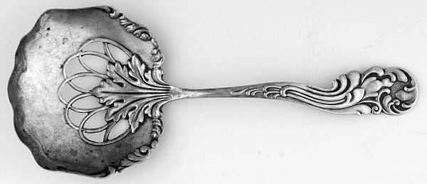 Marquise (Sterling, 1889) Solid Bon Bon Spoon with Pierced Bowl