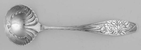 Narcissus (Sterling, 1886) Solid Piece Cream Ladle