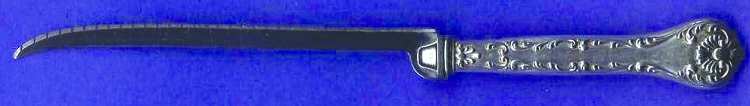 Neapolitan-Kings Court (Sterling, 1895, No Monos) Filet Knife Stainless Blade Serving