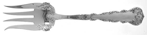 Neapolitan-Kings Court (Sterling, 1895, No Monos) Small Chipped Beef Fork
