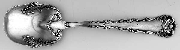 Neapolitan-Kings Court (Sterling, 1895, No Monos) Sugar Spoon