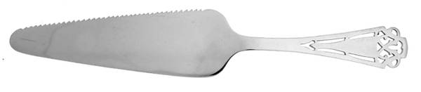 Pierced (Sterling, 1920) Solid Pastry Server