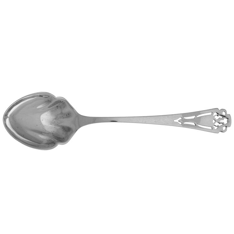 Pierced (Sterling, 1920) Sugar Shell Spoon