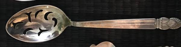 Princess Ingrid (Sterling) Pierced Tablespoon (Serving Spoon)