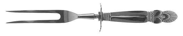 Princess Ingrid (Sterling) Small Steak Carving Fork with Stainless Prongs
