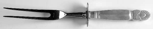 Princess Ingrid (Sterling) Large Stainless-Prong Roast Carving Fork