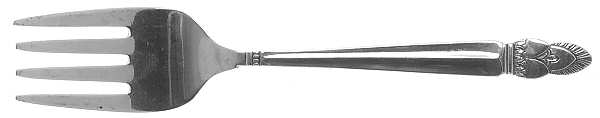 Princess Ingrid (Sterling) Baby Fork