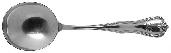 Puritan (Sterling, 1905) Round Bowl Soup Spoon (Gumbo)
