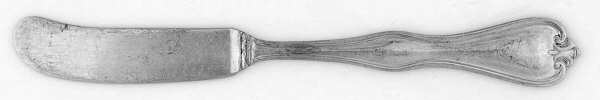 Puritan (Sterling, 1905) Large Flat Handle Butter Spreader