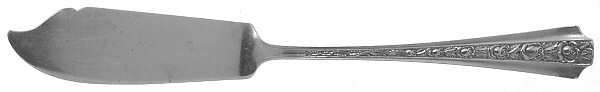 Talisman Rose (Sterling, 1948) Flat Handle Master Butter Knife