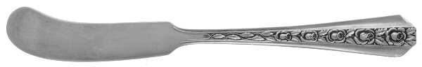 Talisman Rose (Sterling, 1948) Large Flat Handle Butter Spreader