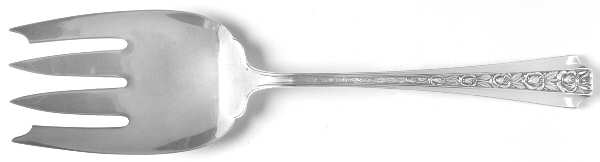 Talisman Rose (Sterling, 1948) Solid Salad Serving Fork