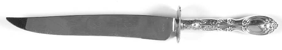 Victoria-Florence (Sterling, 1905) Large Stainless Blade Roast Carving Knife
