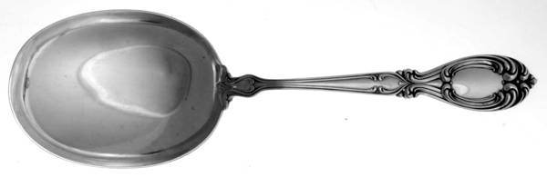 Victoria-Florence (Sterling, 1905) Solid Salad Serving Spoon