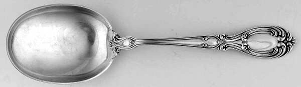 Victoria-Florence (Sterling, 1905) Small Solid Berry/Casserole Spoon