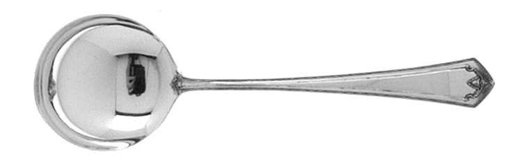 Adrienne (Sterling, 1919) Round Bowl Soup Spoon (Bouillon)