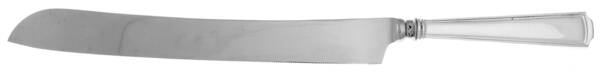 American Chippendale(Sterling, 1905) Wedding Cake Knife with Stainless Blade HC