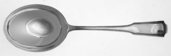 American Chippendale(Sterling, 1905) Small Solid Berry/Casserole Spoon