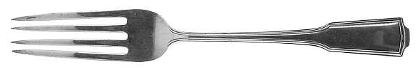 American Chippendale(Sterling, 1905) Youth Fork