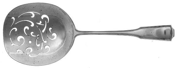 American Chippendale(Sterling, 1905) Tomato Server, Solid Piece