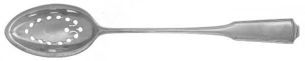 American Chippendale(Sterling, 1905) Pierced Bowl Short Handle Olive Spoon