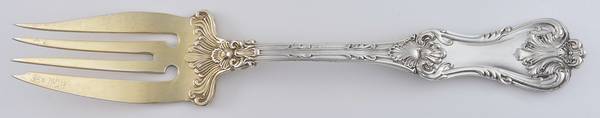 Federal Cotillion (Sterling, 1901, No Monograms) Small Individual Solid Fish/Salad Fork