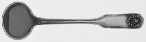 Fiddle Shell-Alden (Sterling, 1914, No Monos) Master Salt Spoon