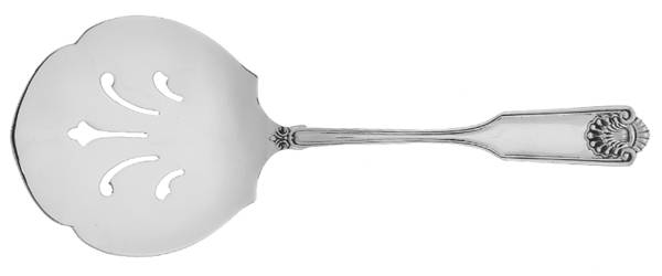 Fiddle Shell-Alden (Sterling, 1914, No Monos) Tomato Server, Solid Piece