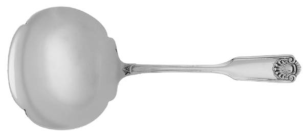 Fiddle Shell-Alden (Sterling, 1914, No Monos) Solid Bon Bon Spoon