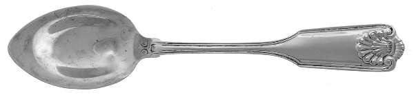 Fiddle Shell-Alden (Sterling, 1914, No Monos) Fruit/Orange Spoon