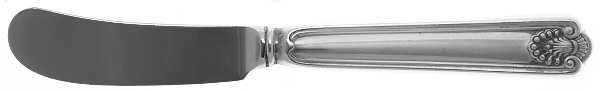 Fiddle Shell-Alden (Sterling, 1914, No Monos) Butter Spreader Hollow Hdl-Paddle/Stainless Blade