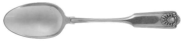 Fiddle Shell-Alden (Sterling, 1914, No Monos) Tablespoon (Serving Spoon)