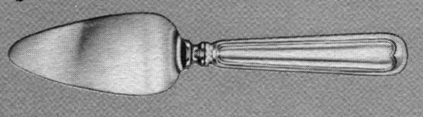 Fiddle Thread (Sterling, 1902, No Monos) Cheese Knife with Stainless Blade
