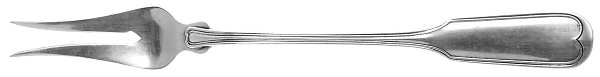 Fiddle Thread (Sterling, 1902, No Monos) Two-Tine Butter Pick