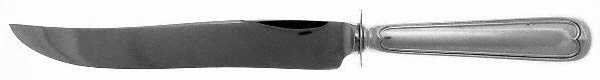 Fiddle Thread (Sterling, 1902, No Monos) Small Steak Carving Knife with Stainless Blade
