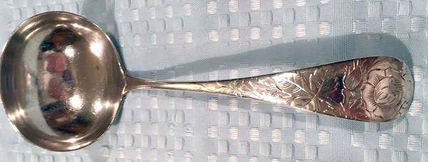 Jac Rose (Sterling, 1889) Solid Gravy Ladle