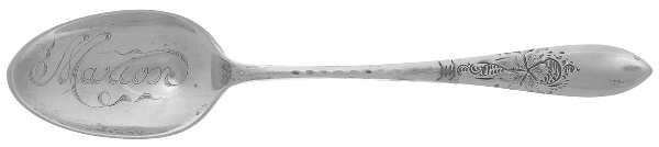 Martha Washington Star (Sterling) Monogram Teaspoon
