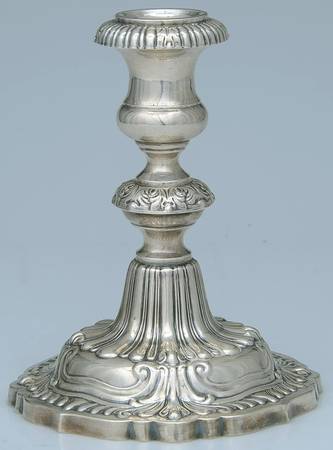 Victoria (Sterling, Hollowware) 7" Weighted Candlestick