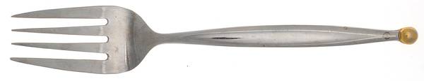 Dot-Gold (Stainless, Gold Acct) Individual Salad Fork