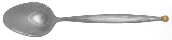 Dot-Gold (Stainless, Gold Acct) Place/Oval Soup Spoon
