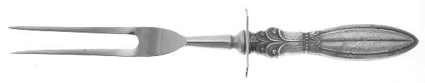 FWS6 (Sterling) Large Stainless-Prong Roast Carving Fork