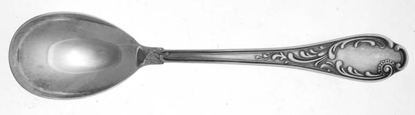 FRV1 (Silverplate) Solid Salad Serving Spoon