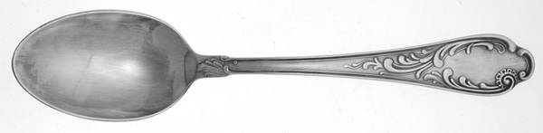 FRV1 (Silverplate) Solid Serving Spoon by Fritz Voos